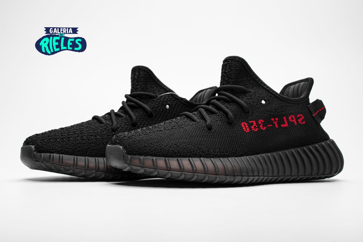 Yeezy Boost 350 V2 Black Red – Galeria De Rieles - Main Image