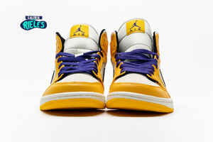 Jordan 1 Mid SE Lakers (GS)